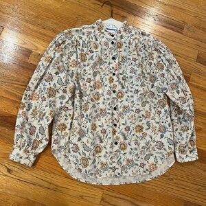 kasmaria liberty of London floral button shirt